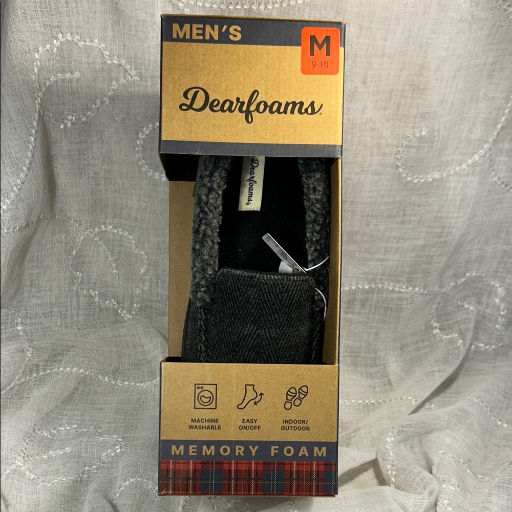 NWT Dearfoams slippers